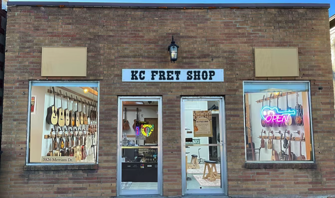 KC Fret Shop Storefront